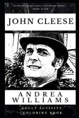 Book cover for John Cleese Adult Activity Coloring Book