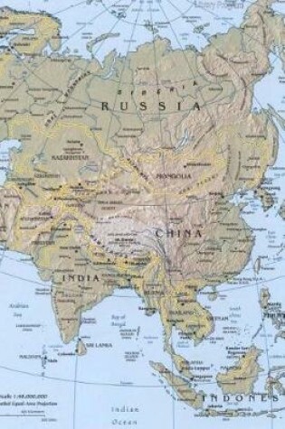 Cover of Modern Day Relief Map of Asia Journal