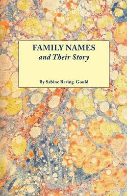 Book cover for Family Names and Their Story