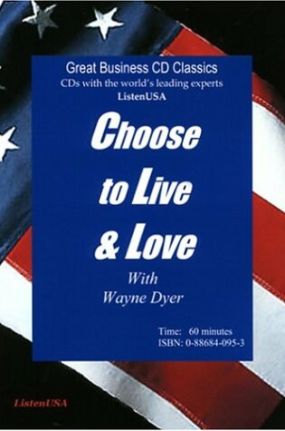 Cover of Choose to Live and Love