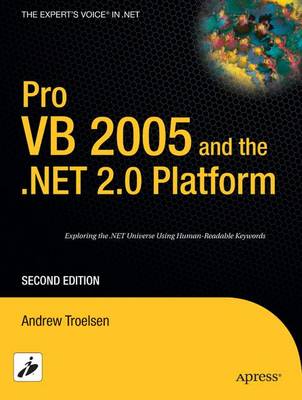 Book cover for Pro VB 2005 and the .NET 2.0 Platform