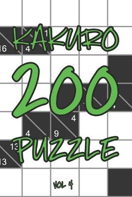 Book cover for Kakuro 200 Puzzle Vol4