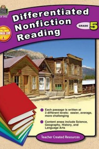 Cover of Differentiated Nonfiction Reading Grade 5