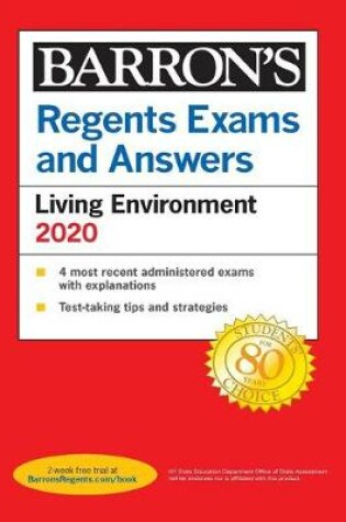 Cover of Regents Exams and Answers: Living Environment 2020