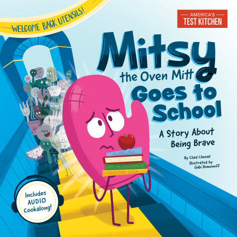 Book cover for Mitsy the Oven Mitt Goes to School