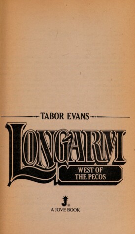 Book cover for Longarm 075: West Pecos