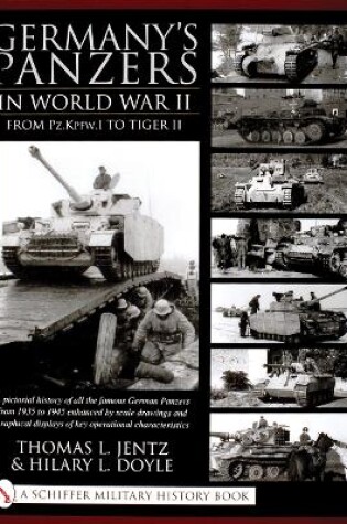 Cover of Germany's Panzers in World War II: From Pz.Kpfw.I to Tiger II