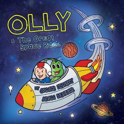 Book cover for Olly & the Great Space Race