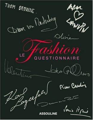 Book cover for The Fashion Questionnaire