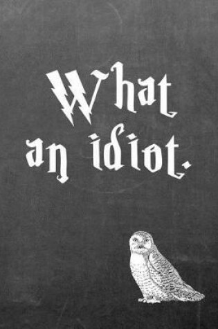 Cover of What an Idiot.