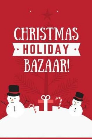 Cover of Christmas holiday bazaar!