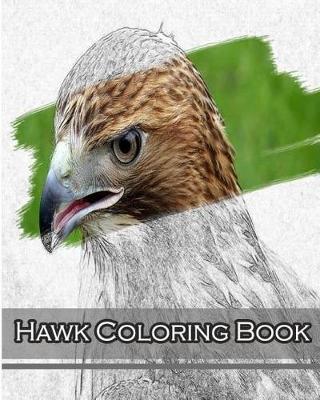 Book cover for Hawk Coloring Book