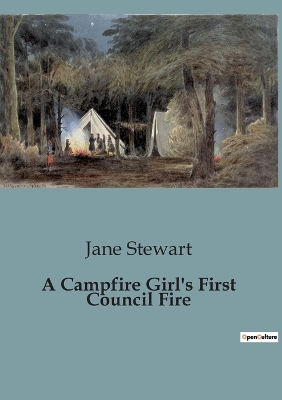 Book cover for A Campfire Girl's First Council Fire