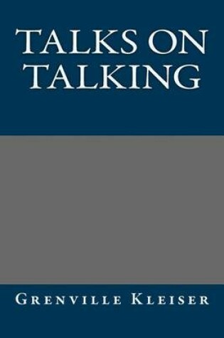 Cover of Talks on Talking