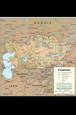 Book cover for A Map of the Nation, Kazakhstan