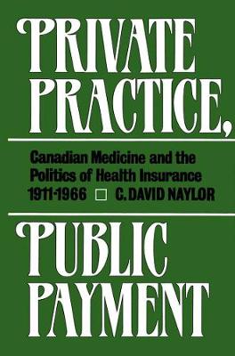 Book cover for Private Practice, Public Payment