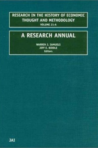 Cover of A Research Annual