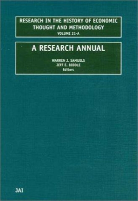 Book cover for A Research Annual