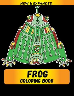 Book cover for Frog Coloring Book