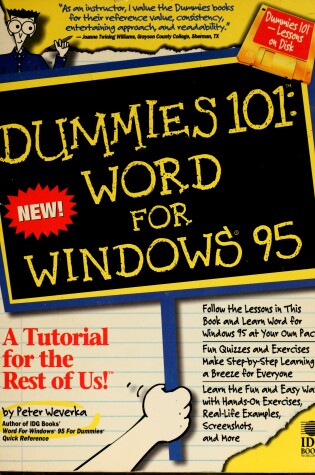 Cover of Word for Windows 95