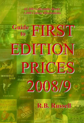 Book cover for Guide to First Edition Prices
