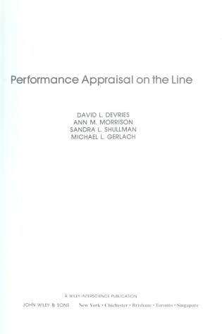 Cover of Performance Appraisal on the Line