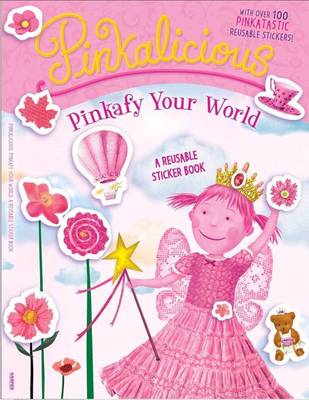 Book cover for Pinkafy Your World: A Reusable Sticker Book