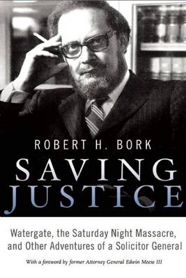 Book cover for Saving Justice