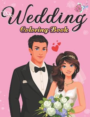 Book cover for Wedding Coloring Book