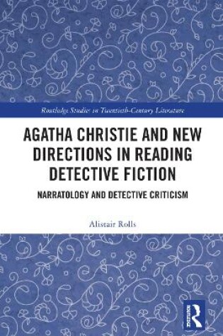 Cover of Agatha Christie and New Directions in Reading Detective Fiction