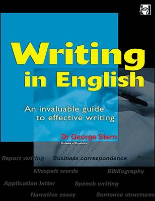 Book cover for Writing in English