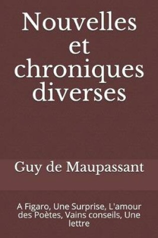 Cover of Nouvelles et chroniques diverses
