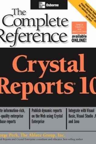 Cover of Crystal Reports 10: The Complete Reference