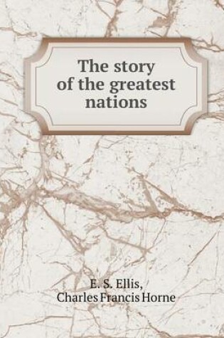 Cover of The story of the greatest nations