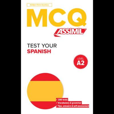 Book cover for Qcm 300 Spanish Tests A2 (Espagnol Pour Anglais)