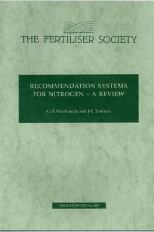 Cover of Recommendation Systems for Nitrogen