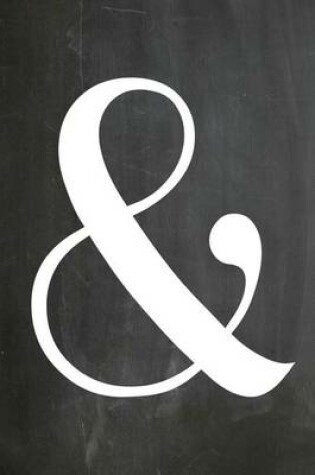 Cover of Chalkboard Journal - Ampersand