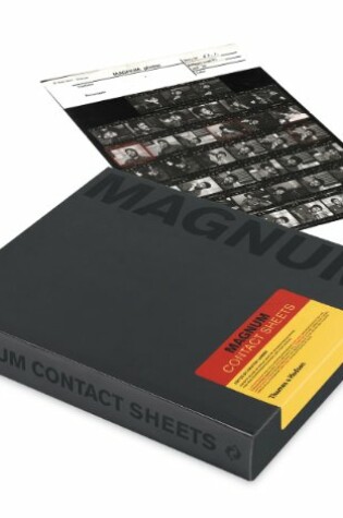 Cover of Magnum Contact Sheets:Bruce Gilden