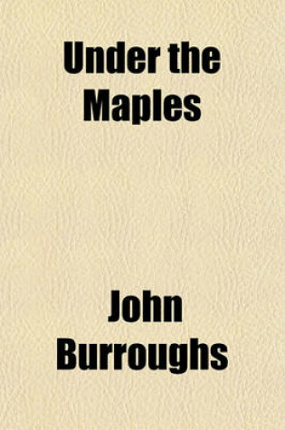 Cover of Under the Maples