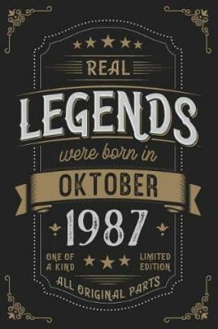 Cover of Real Legends were born in Oktober 1987