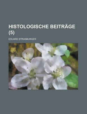 Book cover for Histologische Beitrage (5)