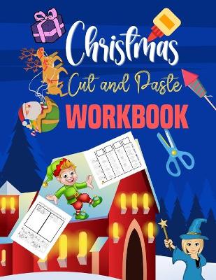 Book cover for Christmas Cut and Paste Workbook
