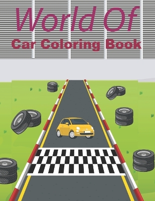 Book cover for Car Coloring Book For Children