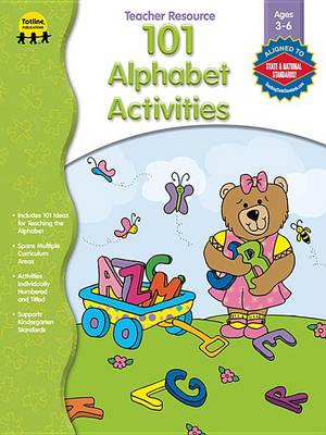Book cover for 101 Alphabet Activities, Grades Preschool - K