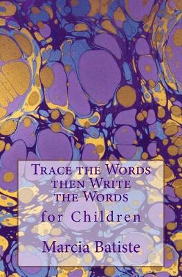 Book cover for Trace the Words then Write the Words