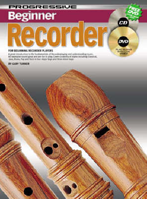 Book cover for Progressive Beginner Recorder