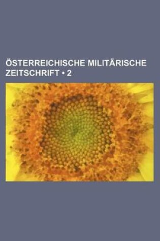 Cover of Osterreichische Militarische Zeitschrift (2)