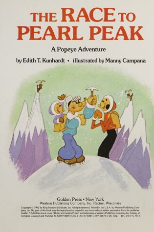 Cover of The Race to Pearl Peak