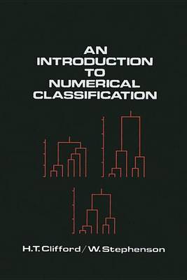 Book cover for Introduction to Numerical Classification