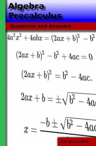 Cover of Algebra Precalculus
